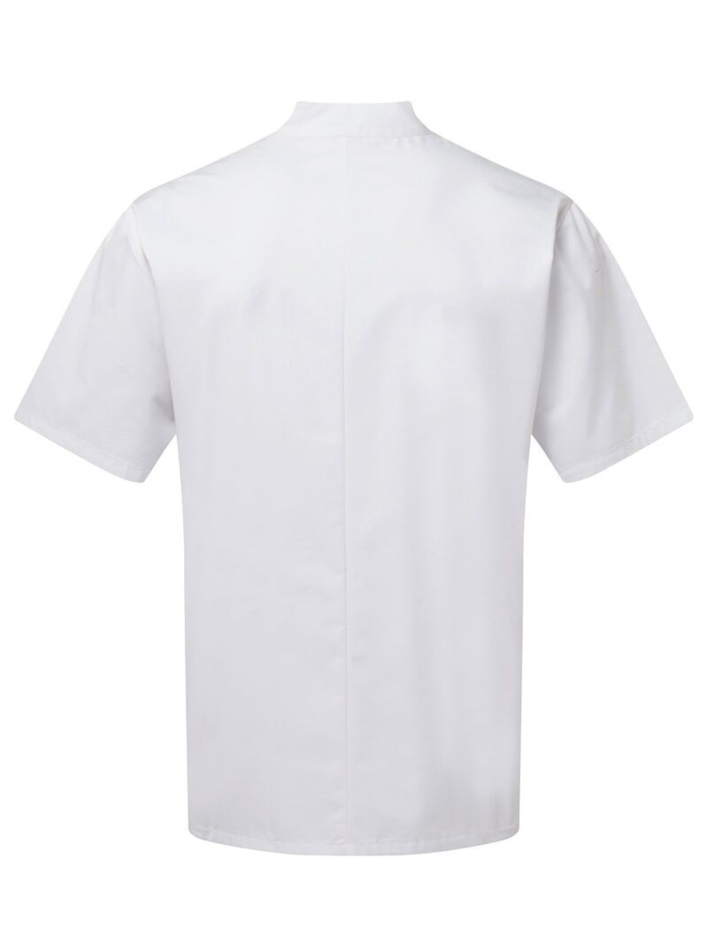 Essential' Veste de Chef Manches Courtes PR900 - H.IMPRESSION