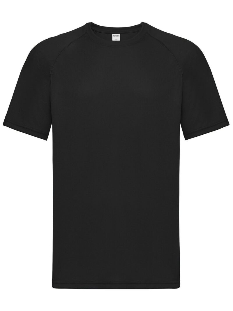 T- Shirt Run T- Homme - Noir - H. IMPRESSION