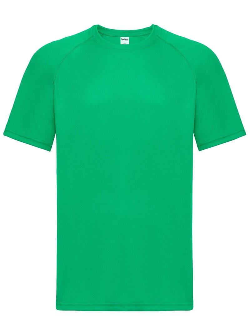 T- Shirt Run T- Homme - Green Kelly- H. IMPRESSION