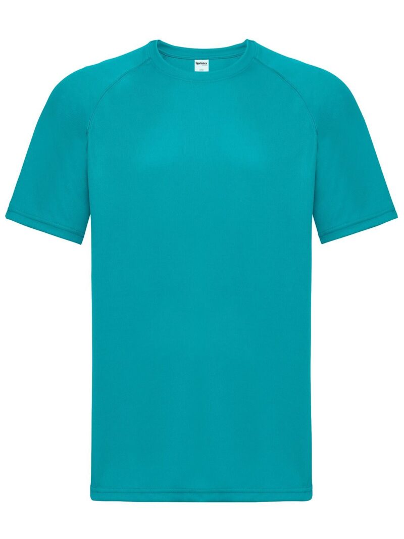 T- Shirt Run T- Homme - turquoise Mat - H. IMPRESSION