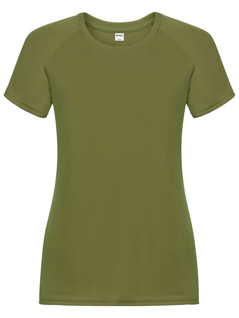 T-shirt Run T Femme - Olive - H.IMPRESSION