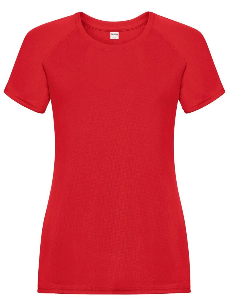 T-shirt Run T Femme - RED - H.IMPRESSION