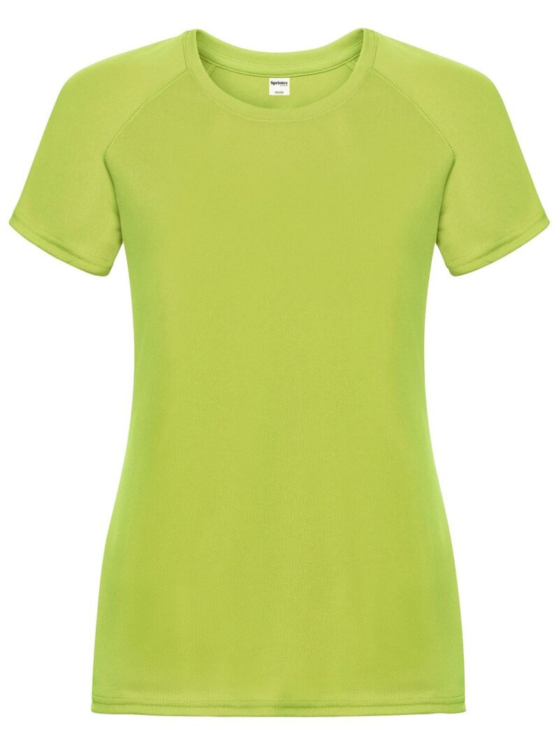 T-shirt Run T Femme - Lime - H.IMPRESSION