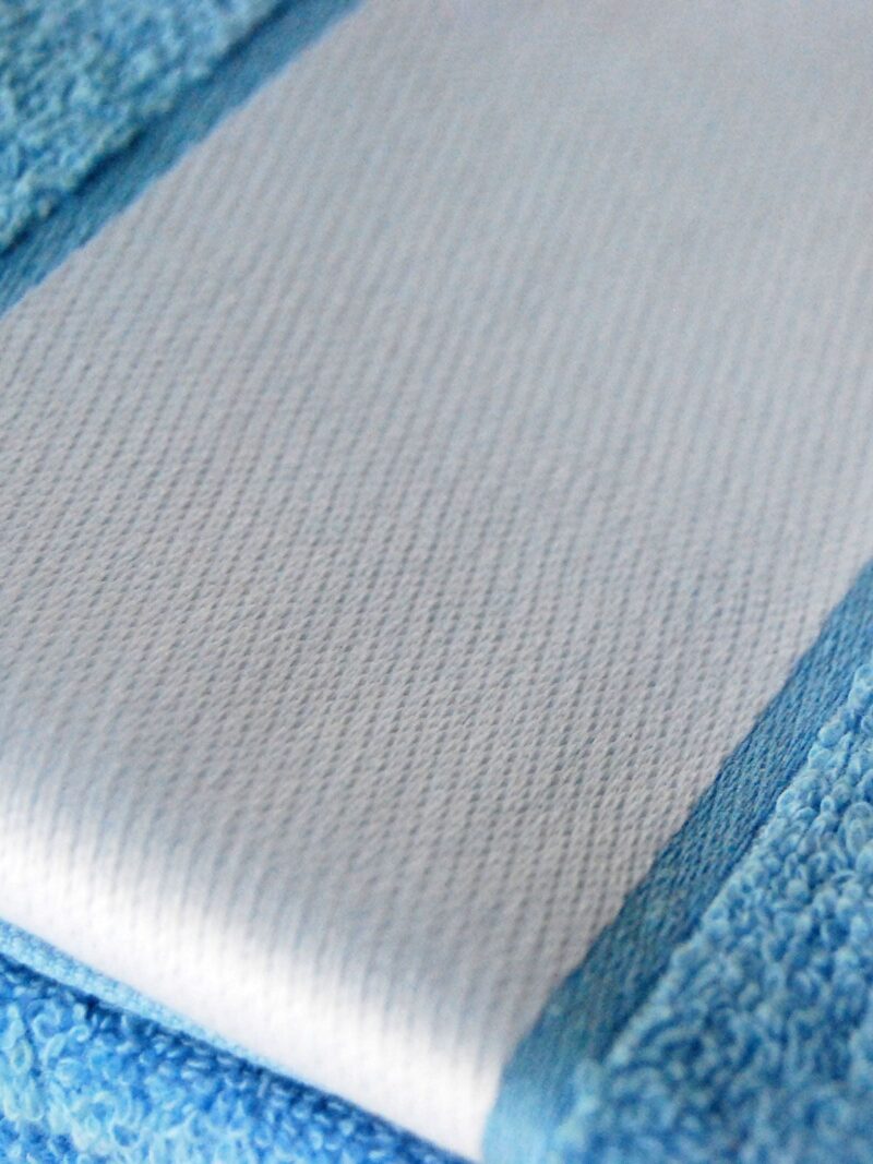 Serviette pour sublimation BABY BLUE BLANC