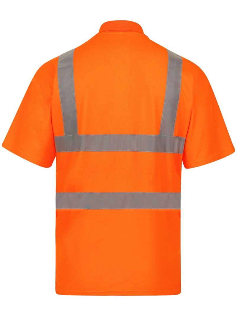 Hi-Viz' Poly-Cotton Polo – Image 4