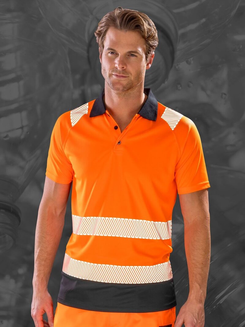 Polo de sécurité recyclé – Image 3